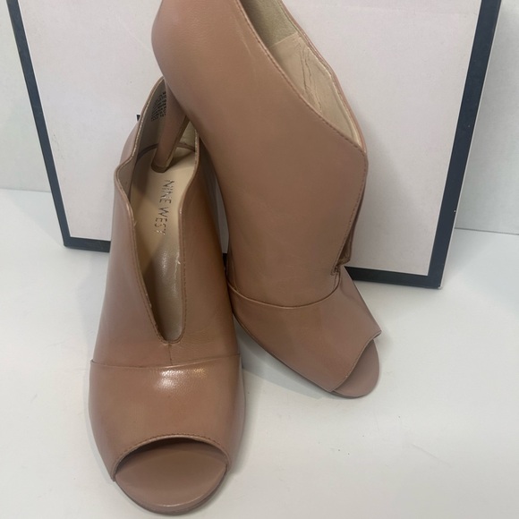 Nine West Sexy Nude peep toe bootie - Picture 6 of 11